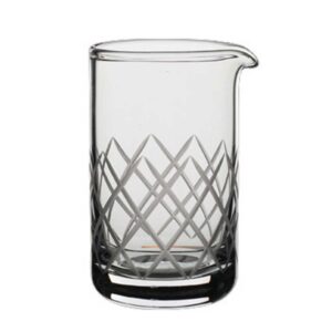 Diamond Cut Mixing Beaker